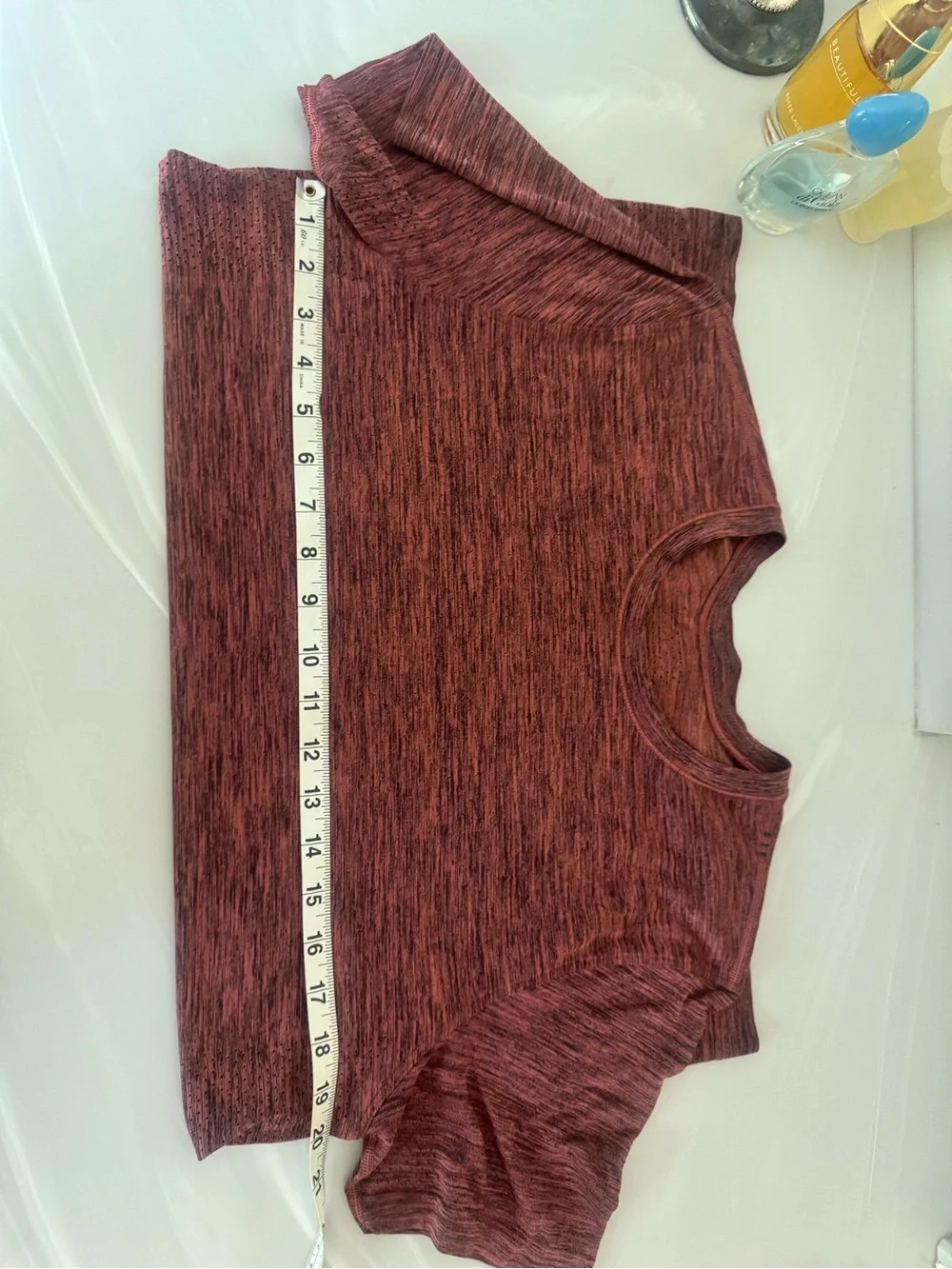 Lululemon Metal Vent Tech Surge Short Sleeve Obsidian / Brick Rose - Picture 6 of 9
